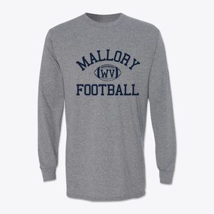 Mallory West Virginia Football Classic Long Sleeve T-Shirt
