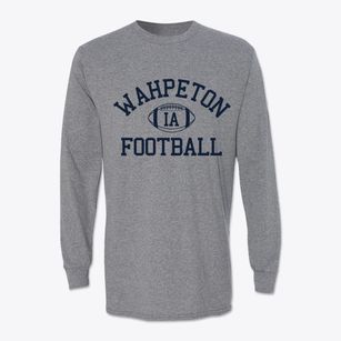 Wahpeton Iowa Football Classic Long Sleeve T-Shirt
