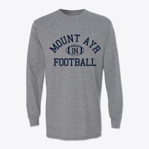 Mount Ayr Indiana Football Classic Long Sleeve T-Shirt