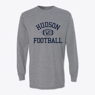 Hudson Wisconsin Football Classic Long Sleeve T-Shirt