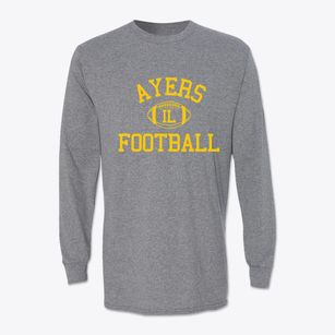 Ayers Illinois Football Classic Long Sleeve T-Shirt