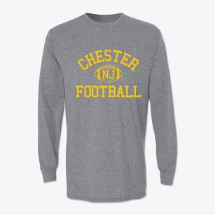 Chester New Jersey Football Classic Long Sleeve T-Shirt