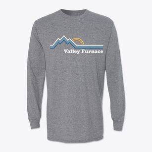 Valley Furnace West Virginia Mountain View Classic Long Sleeve T-Shirt