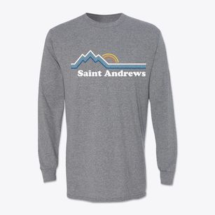 Saint Andrews Washington Mountain View Classic Long Sleeve T-Shirt