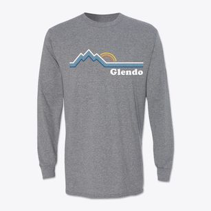 Glendo Wyoming Mountain View Classic Long Sleeve T-Shirt