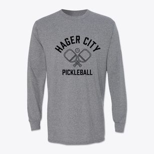 Hager City Wisconsin Pickleball Classic Long Sleeve T-Shirt