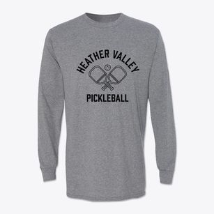 Heather Valley Delaware Pickleball Classic Long Sleeve T-Shirt