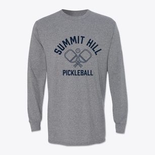 Summit Hill Pennsylvania Pickleball Classic Long Sleeve T-Shirt