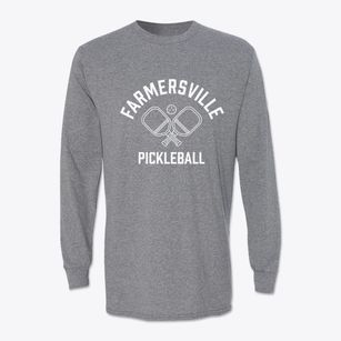 Farmersville California Pickleball Classic Long Sleeve T-Shirt