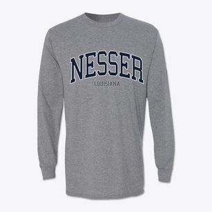Nesser Louisiana Traditional Classic Long Sleeve T-Shirt