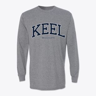 Keel Mississippi Traditional Classic Long Sleeve T-Shirt