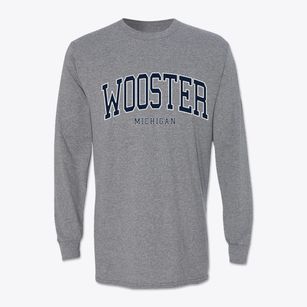 Wooster Michigan Traditional Classic Long Sleeve T-Shirt