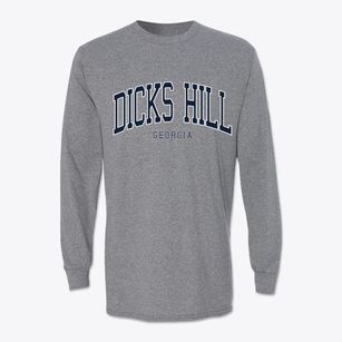 Dicks Hill Georgia Traditional Classic Long Sleeve T-Shirt