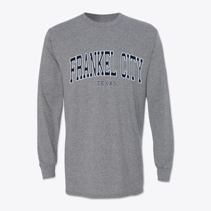 Frankel City Texas Traditional Classic Long Sleeve T-Shirt