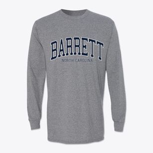 Barrett North Carolina Traditional Classic Long Sleeve T-Shirt
