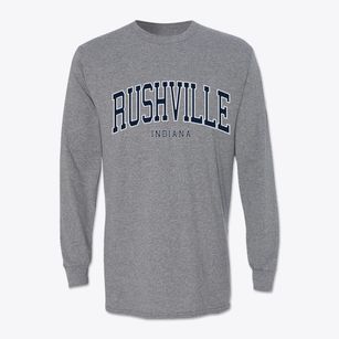 Rushville Indiana Traditional Classic Long Sleeve T-Shirt