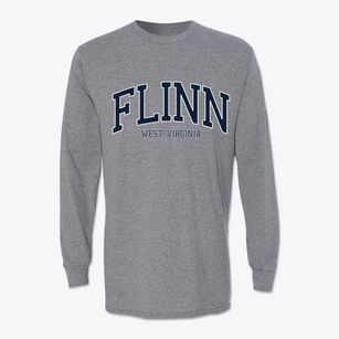 Flinn West Virginia Traditional Classic Long Sleeve T-Shirt