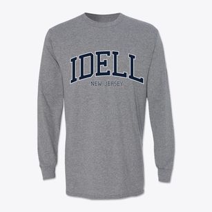 Idell New Jersey Traditional Classic Long Sleeve T-Shirt