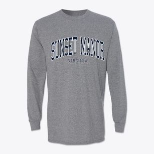 Sunset Manor Virginia Traditional Classic Long Sleeve T-Shirt
