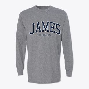 James Nebraska Traditional Classic Long Sleeve T-Shirt