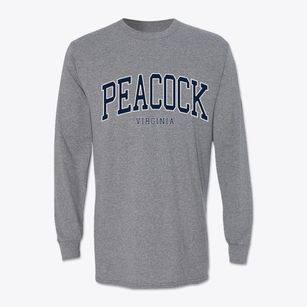 Peacock Virginia Traditional Classic Long Sleeve T-Shirt