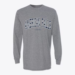 American Falls Idaho Traditional Classic Long Sleeve T-Shirt