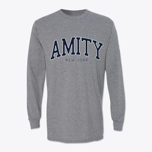 Amity New York Traditional Classic Long Sleeve T-Shirt