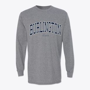 Burlington Iowa Traditional Classic Long Sleeve T-Shirt