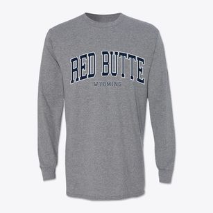 Red Butte Wyoming Traditional Classic Long Sleeve T-Shirt
