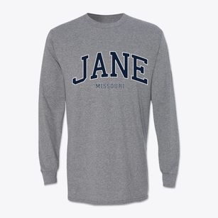 Jane Missouri Traditional Classic Long Sleeve T-Shirt