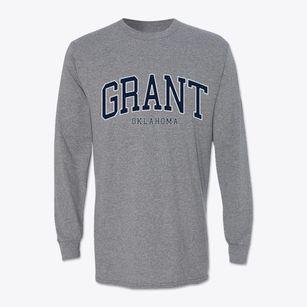 Grant Oklahoma Traditional Classic Long Sleeve T-Shirt