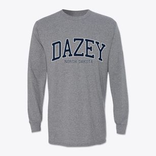 Dazey North Dakota Traditional Classic Long Sleeve T-Shirt