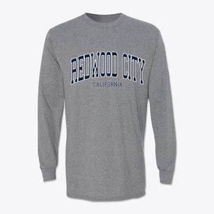 Redwood City California Traditional Classic Long Sleeve T-Shirt