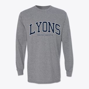 Lyons South Dakota Traditional Classic Long Sleeve T-Shirt