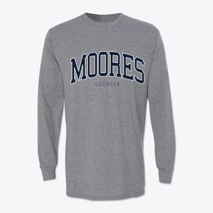 Moores Georgia Traditional Classic Long Sleeve T-Shirt