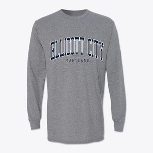 Ellicott City Maryland Traditional Classic Long Sleeve T-Shirt