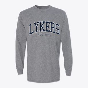 Lykers New York Traditional Classic Long Sleeve T-Shirt