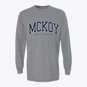 Mckoy North Carolina Traditional Classic Long Sleeve T-Shirt