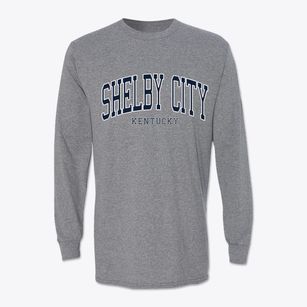 Shelby City Kentucky Traditional Classic Long Sleeve T-Shirt