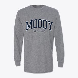 Moody New York Traditional Classic Long Sleeve T-Shirt