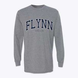Flynn Oregon Traditional Classic Long Sleeve T-Shirt