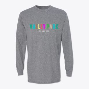 Valley Park Missouri Color Pop Classic Long Sleeve T-Shirt