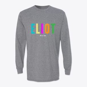Eliot Maine Color Pop Classic Long Sleeve T-Shirt