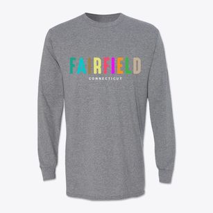Fairfield Connecticut Color Pop Classic Long Sleeve T-Shirt