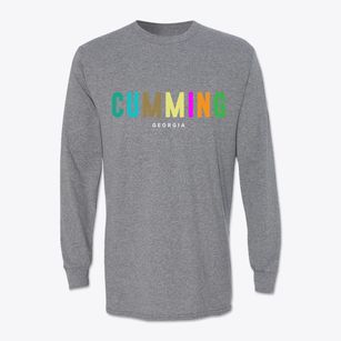 Cumming Georgia Color Pop Classic Long Sleeve T-Shirt