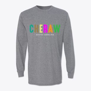 Cheraw South Carolina Color Pop Classic Long Sleeve T-Shirt