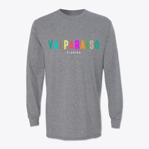 Valparaiso Florida Color Pop Classic Long Sleeve T-Shirt