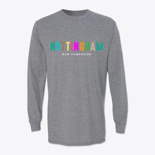 Nottingham New Hampshire Color Pop Classic Long Sleeve T-Shirt