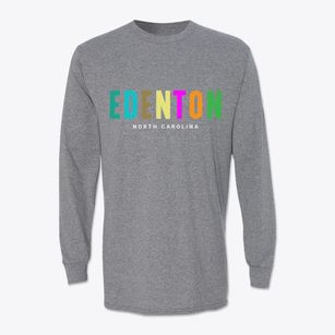 Edenton North Carolina Color Pop Classic Long Sleeve T-Shirt