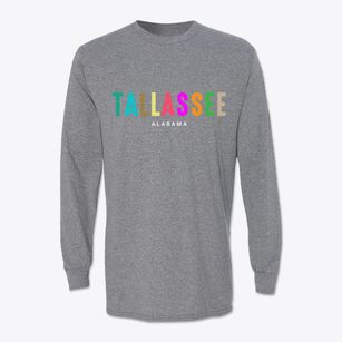 Tallassee Alabama Color Pop Classic Long Sleeve T-Shirt